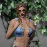 Chained Cropped Top V1.0 [SP/MP]