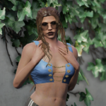 Chained Cropped Top2