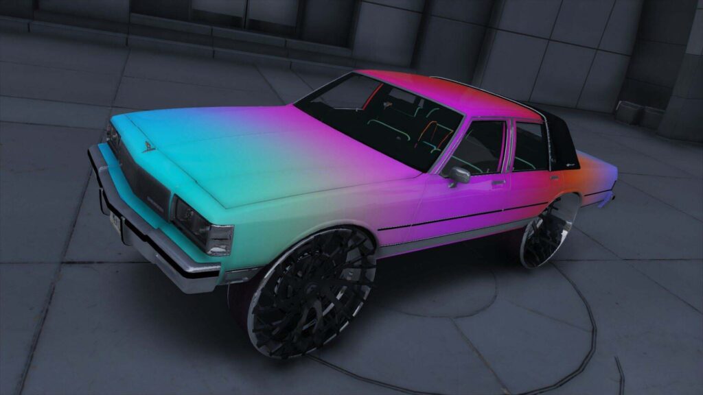Chevrolet Caprice On Forgiatos Custom Multicolor