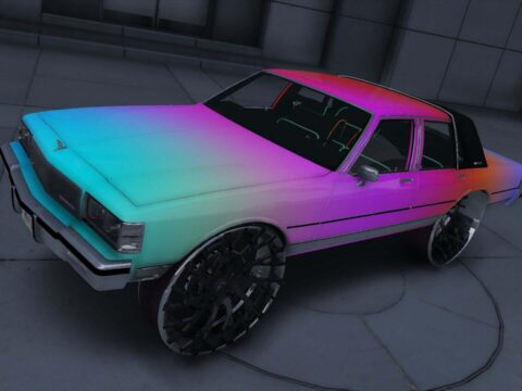 Chevrolet Caprice On Forgiatos Custom Multicolor