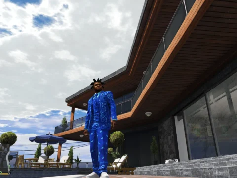 Crips Suit (For Frank) V1.1