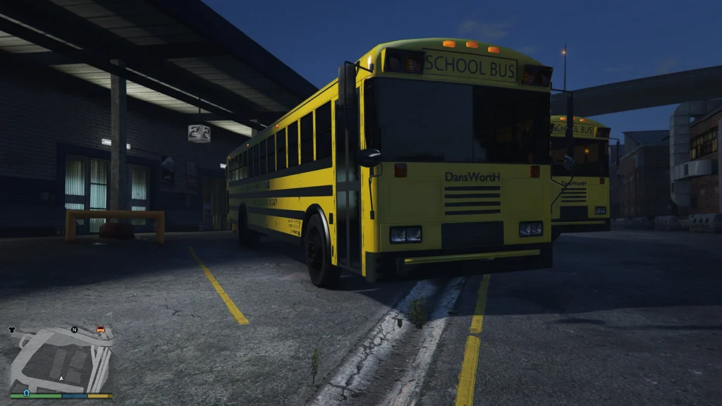 Dansworth D2500 (Type-D) Rear Engine SchoolBus [NO ELS] ADDON V1.0