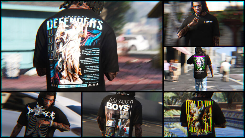 Design shirt Pack For Franklin V1.0