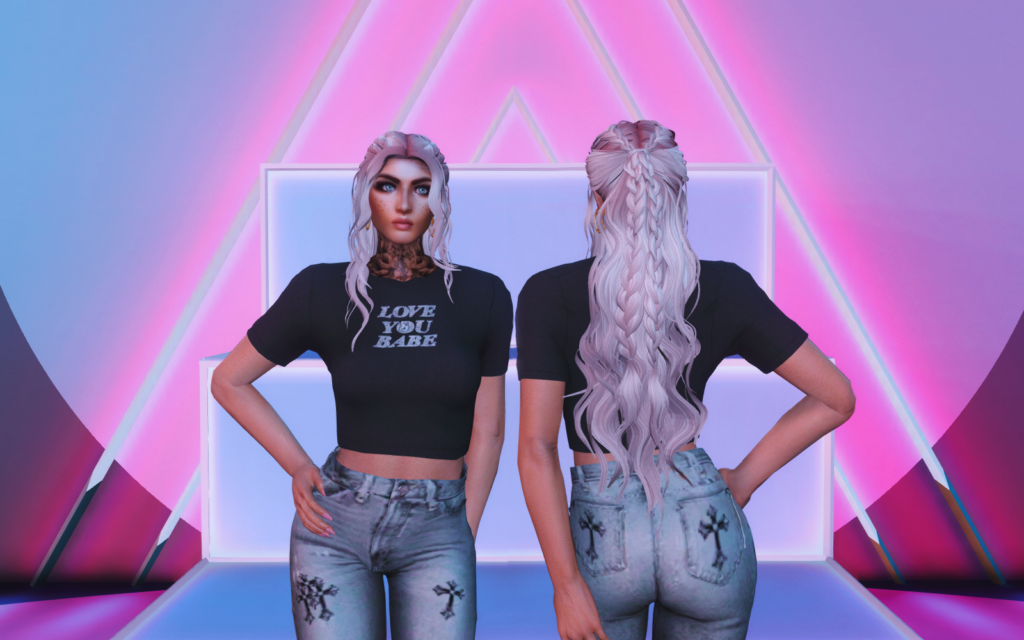 Hull hair for MP Female