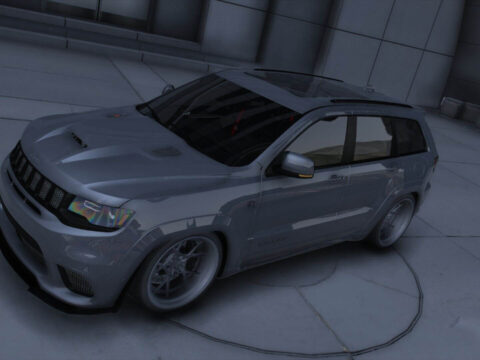 Jeep Trackhawk LEGIA With Custom Props
