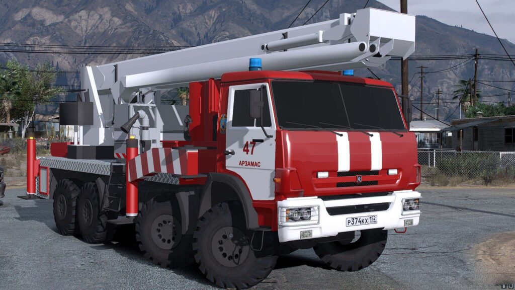 KAMAZ 6350 - AKP-50