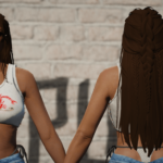 Long Hair with Braid