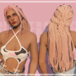 Long braid hairstyle for MP Female V1.0 Long braid hairstyle for MP Female 1.0