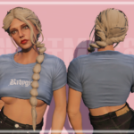 Long braided hair for MP Female Long braided hair for MP Female