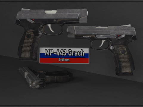MP-443 Grach [Animated]
