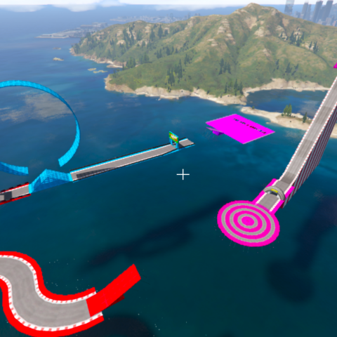 Mega Ramp Car – GTA 5 mod