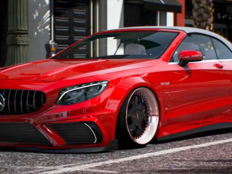 Mercedes S63 Cabrio Custom