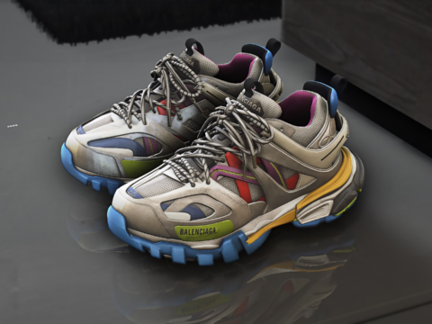 New Balenciaga Track Runners retextures 1.0