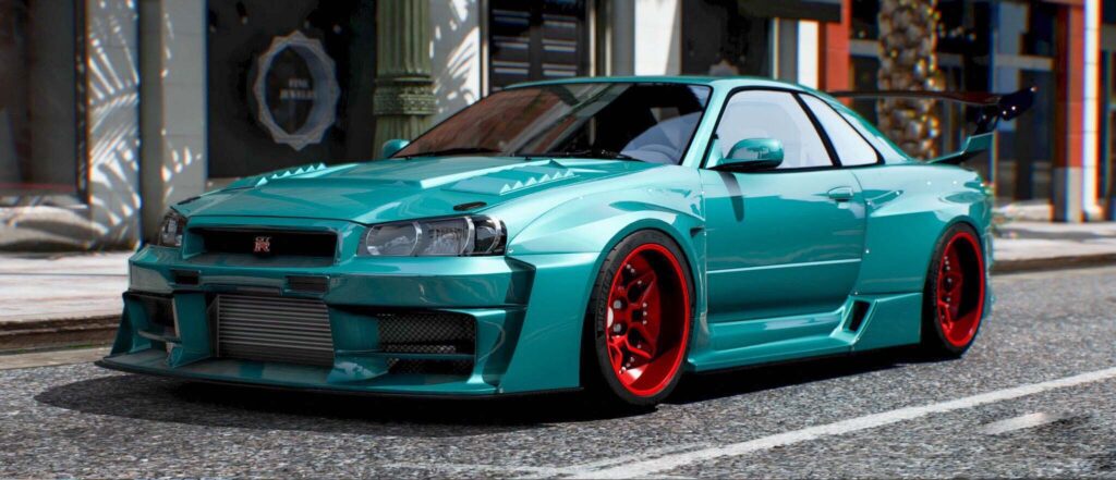 Nissan R34 Hugo Silvia