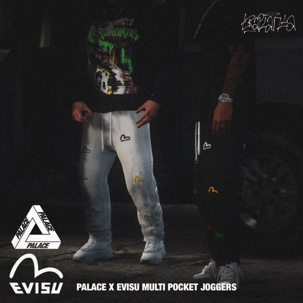 Palace x Evisu Joggers for MP Male 1.0