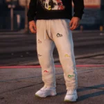 Palace x Evisu Joggers for MP Male 1.02