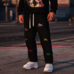 Palace x Evisu Joggers for MP Male 1.03