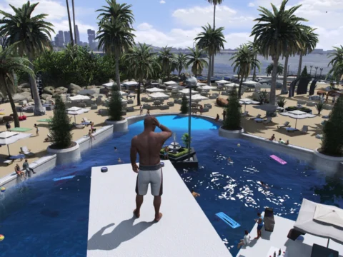 Party Island v2 Populated (Menyoo)