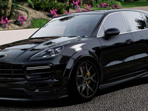 Porsche Cayenne Wald