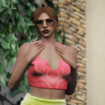Rhinestone Cropped Top V1.0 [SP/MP]