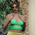 Rhinestone Cropped Top V1.0 [SP/MP]