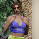 Rhinestone Cropped Top V1.0 [SP/MP]