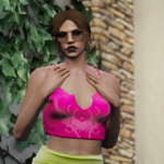 Rhinestone Cropped Top V1.0 [SP/MP]