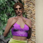 Rhinestone Cropped Top V1.0 [SP/MP]
