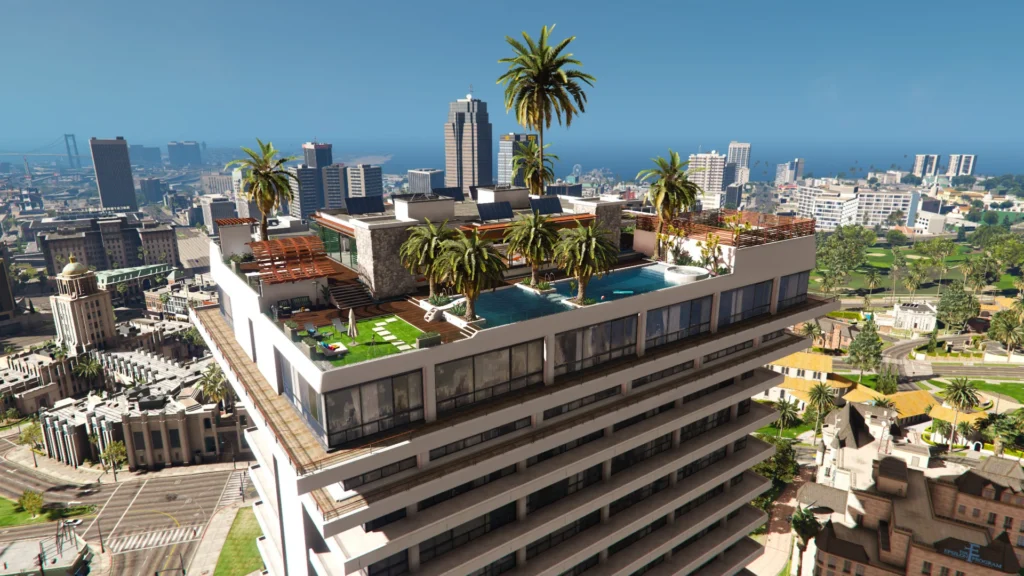 [MLO] Rooftop House NEW Location! [Add-On SP / FIVEM] 1.5