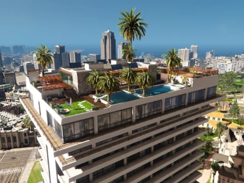 [MLO] Rooftop House NEW Location! [Add-On SP / FIVEM] 1.5