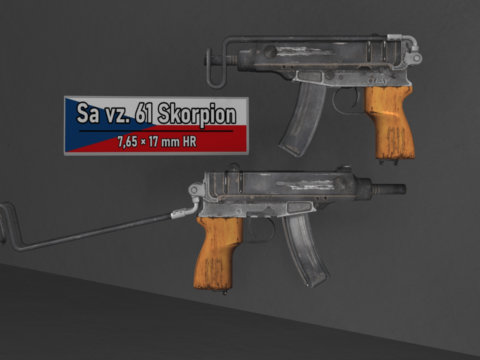 Sa vz. 61 Skorpion [Animated]
