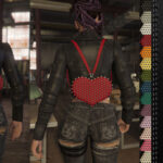 Spiked Heart Backpack