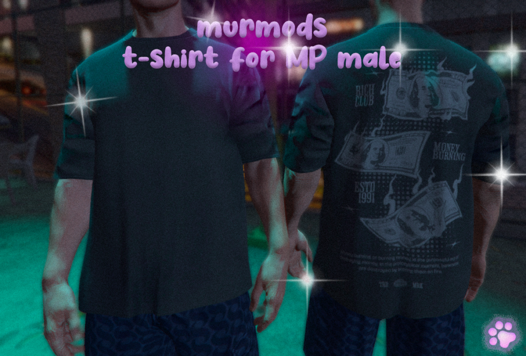 T-shirt dollar MP Male 1.0