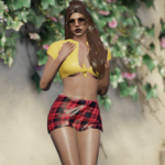 Tied Cropped Top V1.0 [SP/MP]