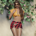 Tied Cropped Top V1.0 [SP/MP]