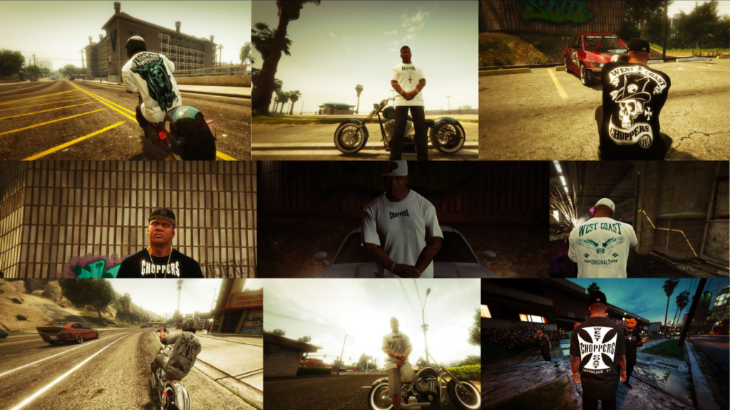 West Coast Choppers T-shirt Pack [Replace] V1.0 