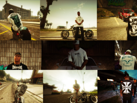 West Coast Choppers T-shirt Pack [Replace] V1.0