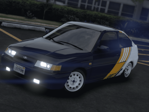 2004 Lada 2112 Coupe [Add-On | Plates | Extras | Livery | Template] 1.0