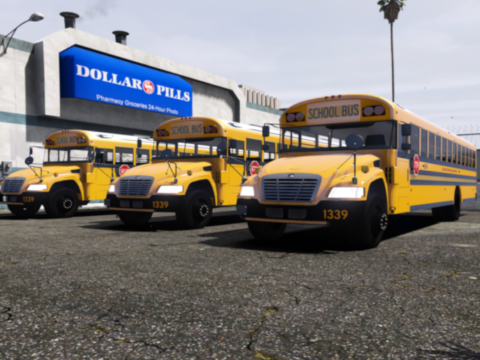 2013 Blue Bird Vision School Bus [ELS SUPPORT] ADDON