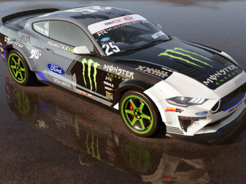 2019 Ford Mustang GT Formula Drift Monster Energy