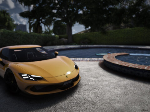 2023 Ferrari 296 GTB [Add-On | LODs | FiveM] V1.0