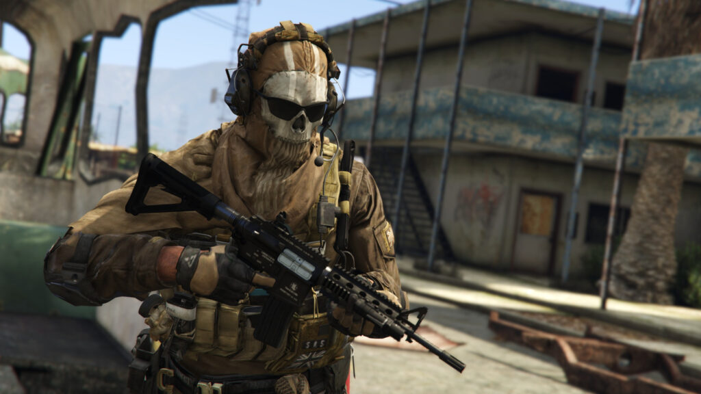 COD Ghost Desert for Mp Male