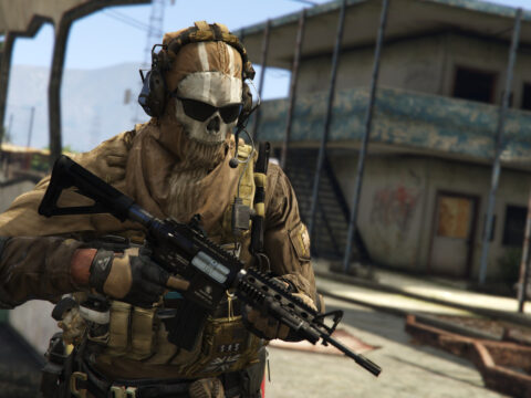 COD Ghost Desert for Mp Male