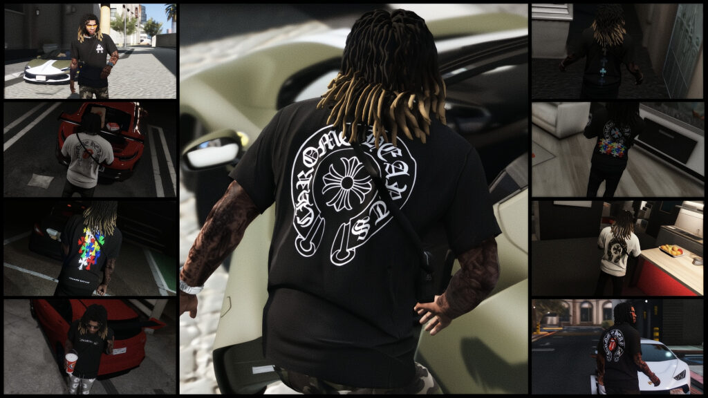Chrome Hearts Loose shirt Pack For Franklin