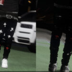 Chrome Hearts Sagged Jeans For Franklin & Mp male 1.0