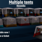 Command Tents Pack Props