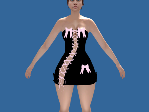 Cute Bow Dress 1.0