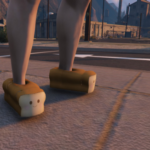 Cutesy Loaf Slippers for MP Female 1.02