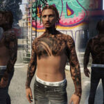 DarkSide Body Tattoo for MP Male 1.0