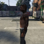 DarkSide Body Tattoo for MP Male 1.04